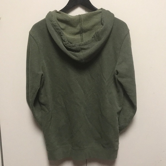 RVCA deep green hoodie - Picture 3 of 4